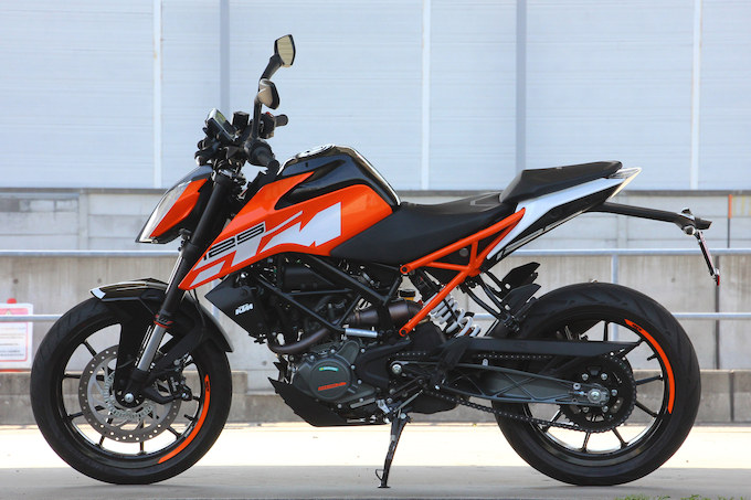 KTM 125 デューク（2017-）の試乗インプレッション