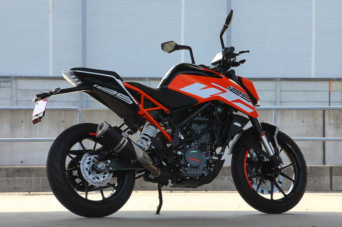 125 DUKE（2017-）の試乗インプレッション