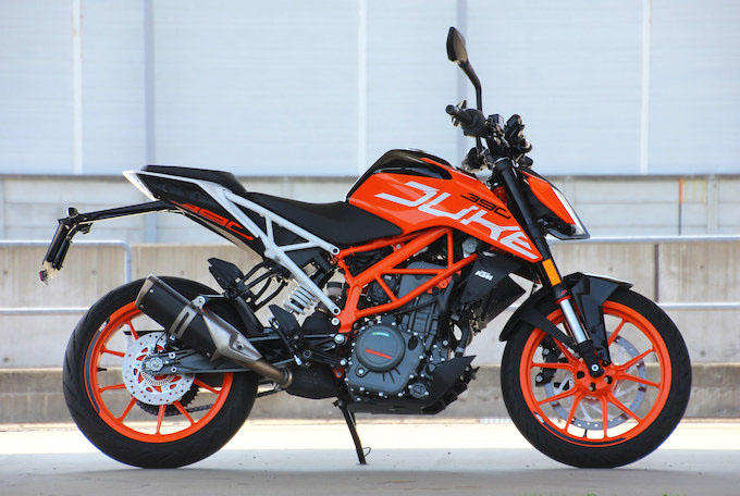 KTM 390 デューク（2017-）の試乗インプレッション