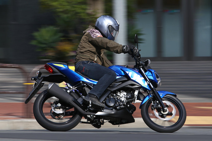 GSX-S125 ABSの試乗インプレッション