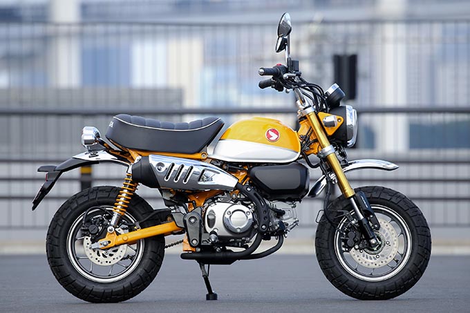 ホンダ モンキー125の試乗インプレッション