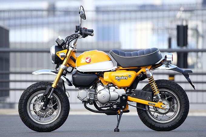 ホンダ モンキー125の試乗インプレッション