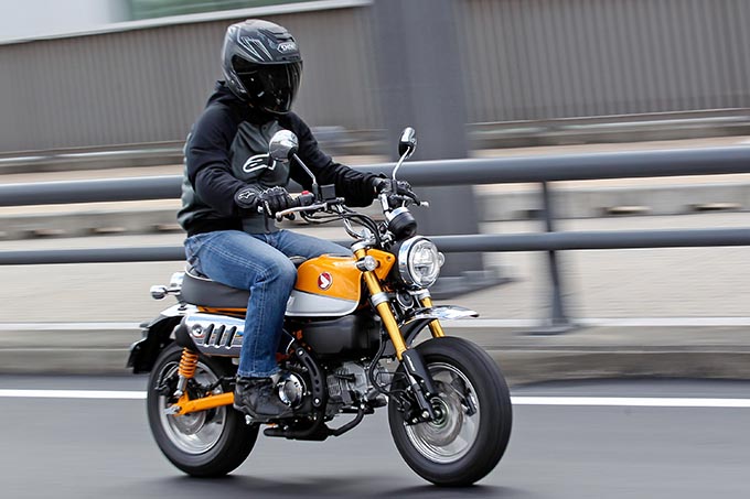 ホンダ モンキー125の試乗インプレッション