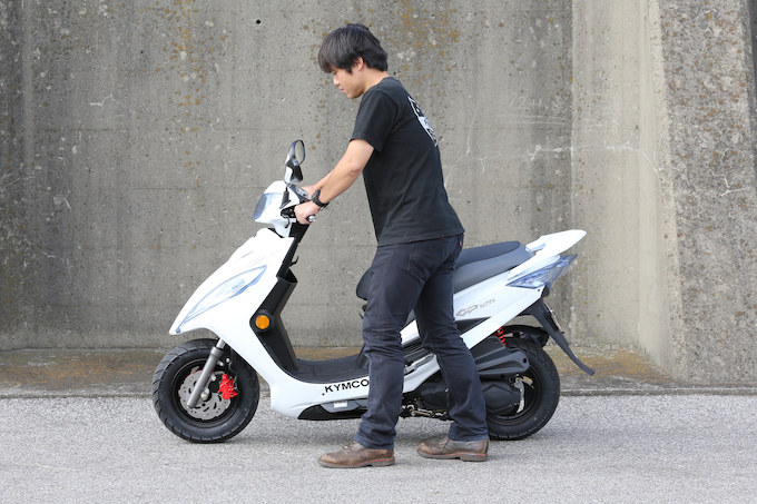 キムコ　GP125iの試乗インプレッション