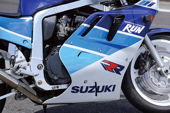 スズキ GSX-R750RKの試乗インプレッション