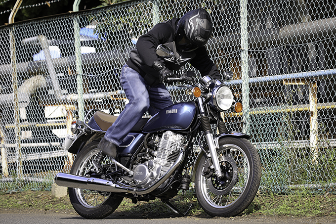 ヤマハ SR400の試乗インプレッション