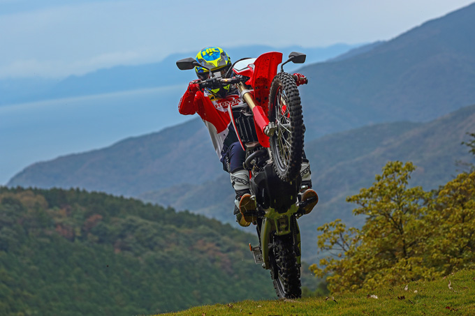 ホンダ CRF450Lの試乗インプレッション