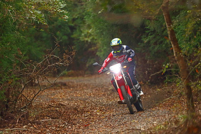 ホンダ CRF450Lの試乗インプレッション