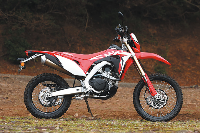 ホンダ CRF450Lの試乗インプレッション