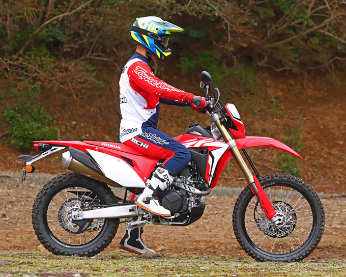 ホンダ CRF450Lの試乗インプレッション