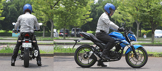 【スズキ GIXXER（ジクサー）試乗記事】注目の“軽軽2輪”クラスに君臨する人気モデルの画像