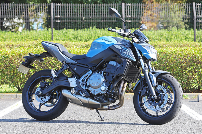 【カワサキ Z650 試乗記事】気負わず楽しく乗りこなせる“ちょうどいい”サイズのミドルスポーツの画像