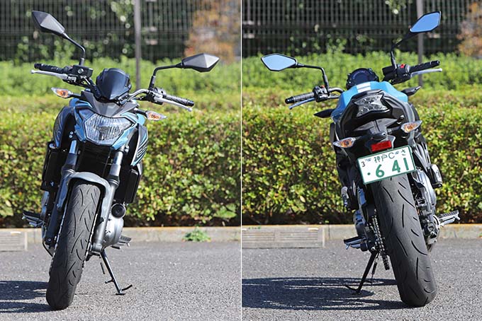 【カワサキ Z650 試乗記事】気負わず楽しく乗りこなせる “ちょうどいい”サイズのミドルスポーツ の画像