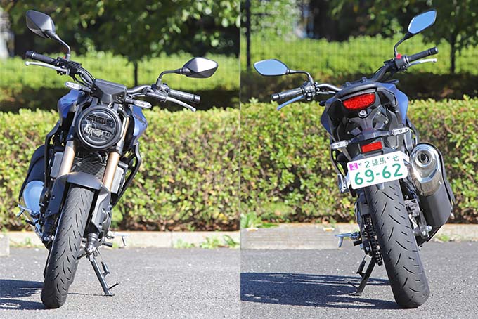 【ホンダ CB250R 試乗記事】抜群の軽さと上質な走りを誇るロードスポーツが、足つき性を向上して進化の画像