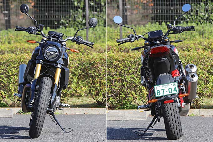 【インディアン FTR1200S レースレプリカ 試乗記事】ビッグＶツインの加速とパワーを存分に楽しめるフラットトラックスポーツの画像