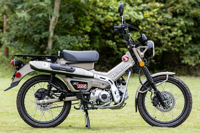 ホンダ Ct125 ハンターカブ 試乗記 余裕 を楽しむアウトドア カブ Ct125 ハンターカブはまさに時代が望んだモデル 試乗インプレ レビュー 原付 ミニバイクならバイクブロス