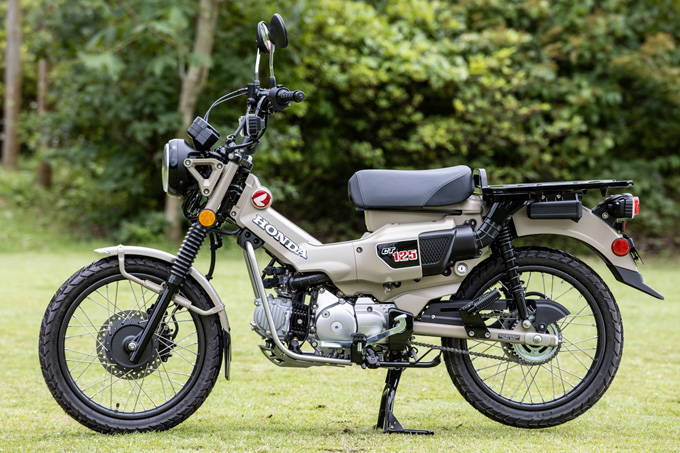 【ホンダ CT125 ハンターカブ 試乗記】「余裕」を楽しむアウトドア・カブ、CT125・ハンターカブはまさに時代が望んだモデルの03画像