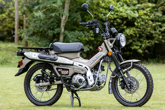 ホンダ Ct125 ハンターカブ 試乗記 余裕 を楽しむアウトドア カブ Ct125 ハンターカブはまさに時代が望んだモデル 試乗インプレ レビュー 原付 ミニバイクならバイクブロス