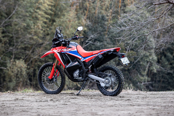 【ホンダ CRF250RALLY 試乗記】2年連続ダカールラリーを制したCRFの血脈を受け継ぐ新生CRF250RALLYは航続距離を大幅に拡大の08画像