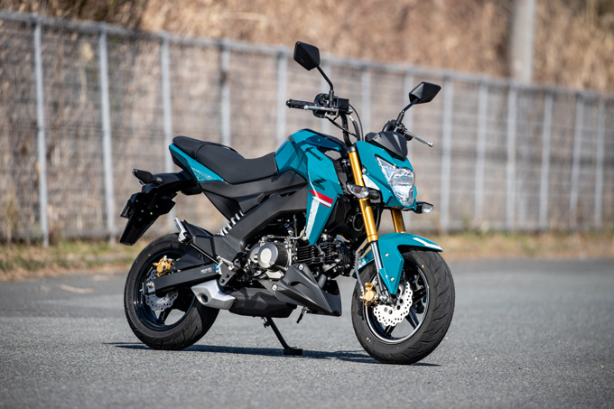 【カワサキ Z125プロ 試乗記】30年以上の歴史を誇る、前後12インチスポーツの最終形？の05画像