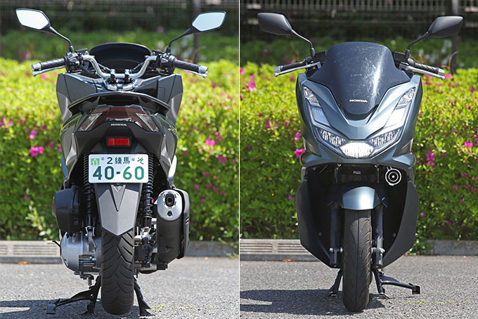 【ホンダ PCX160 試乗記】人気の軽2輪スクーターがフルモデルチェンジ！排気量アップ＆各部がさらに進化して登場の09画像