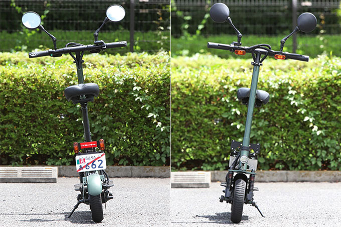 【ブレイズ EVスクーター 試乗記】スタンディングが楽しい!! 公道走行可能な折りたたみ型の電動キックボードの11画像