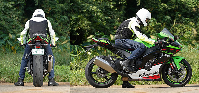 【カワサキ ニンジャ ZX-10R 試乗記】銀河系最強の実力を誇る量産型スーパーバイクの06画像