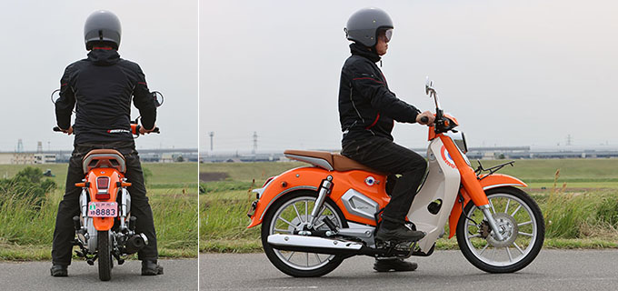 【GPX POPz 110 試乗記】あの名車をオマージュ!? タイ発のレトロポップマシンが進化して登場の28画像