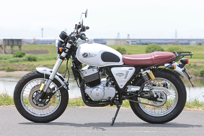 【GPX レジェンド250ツイン3 試乗記】タイ発のネオクラシックマシンが、さらに乗りやすく、質感を高めて新登場の07画像