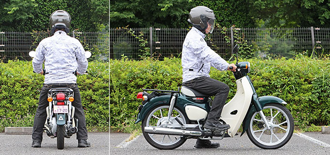 【ホンダ スーパーカブ110試乗記】世界最大のベストセラーマシンがエンジンと足周りを大幅にリニューアルの28画像