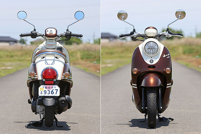 【ヤマハ ビーノ試乗記】レトロポップなデザインで愛され続けるヤマハのロングセラー50ccスクーターの08画像