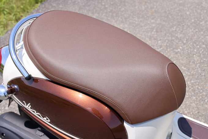 【ヤマハ ビーノ試乗記】レトロポップなデザインで愛され続けるヤマハのロングセラー50ccスクーターの20画像