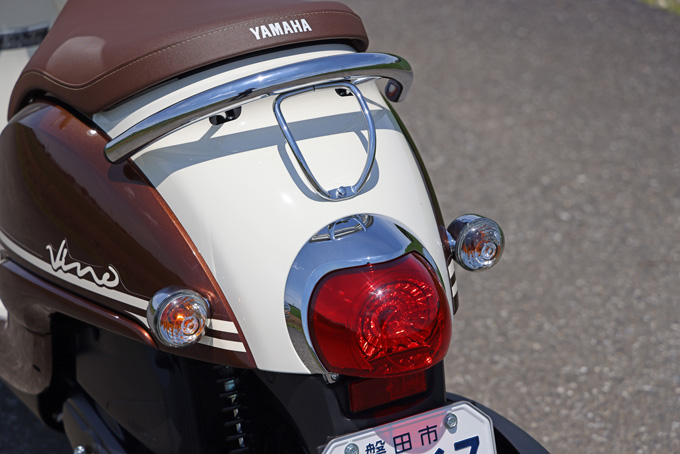 【ヤマハ ビーノ試乗記】レトロポップなデザインで愛され続けるヤマハのロングセラー50ccスクーターの25画像