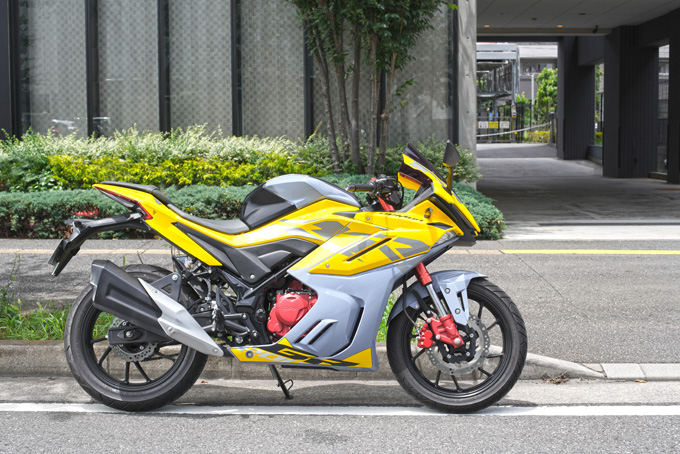 【GPX デーモンGR200R 4VALVE 試乗記】アジアンフィットなフルカウルスポーツの04画像