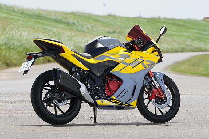 【GPX デーモンGR200R 4VALVE 試乗記】アジアンフィットなフルカウルスポーツの07画像