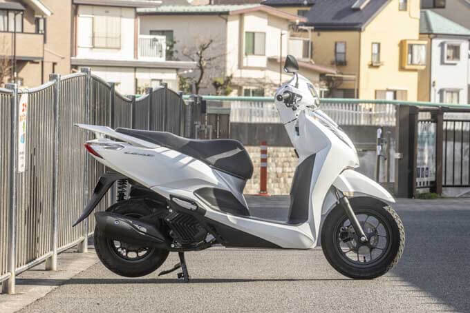 【ホンダ リード125 試乗記】eSP+エンジンを採用し、高出力とエコを両立の05画像