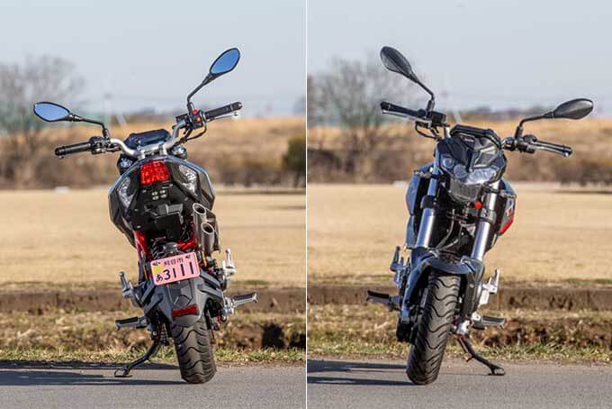 【Benelli TNT125 試乗記】12インチタイヤの軽快感と高剛性の車体に支えられた素直すぎる単気筒エンジンの08画像