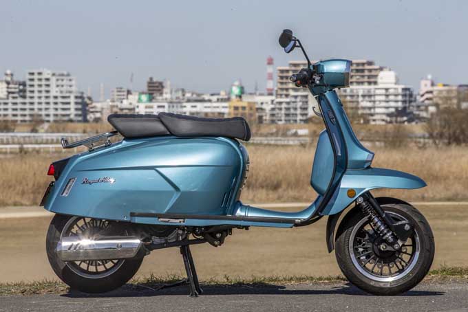 【Royal Alloy GP125 試乗記】半世紀をタイムスリップ、甦る真のクラシック・スクーター！の01画像