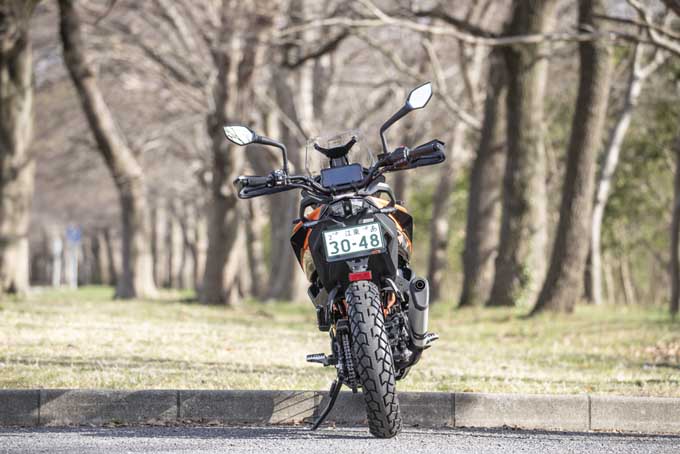 【KTM 390 ADVENTURE SW 試乗記】スポークホイールとライドモード追加でオフロードへの適性が増した390の08画像