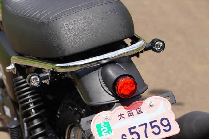 【ブリクストン フェルスベルク125XC 試乗記】眺めて良し乗って良し、ライフスタイル型ホビーバイクの22画像