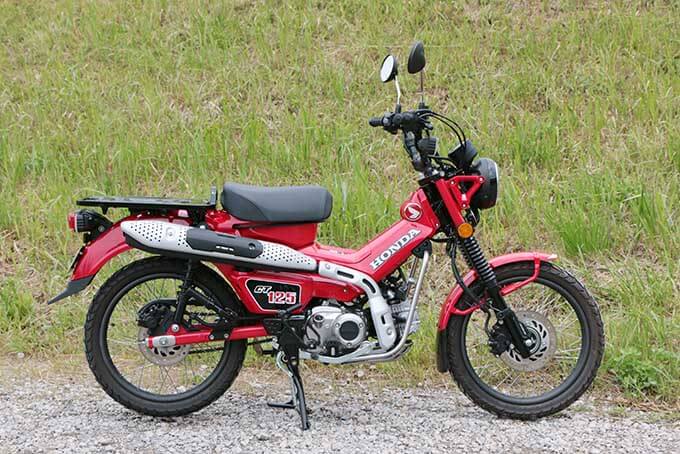 【ホンダ CT125 ハンターカブ試乗記】新型エンジンを搭載し、さらに魅力を増したアウトドア・バイクのイメージリーダーの01画像