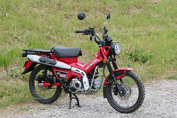 【ホンダ CT125 ハンターカブ試乗記】新型エンジンを搭載し、さらに魅力を増したアウトドア・バイクのイメージリーダーの03画像