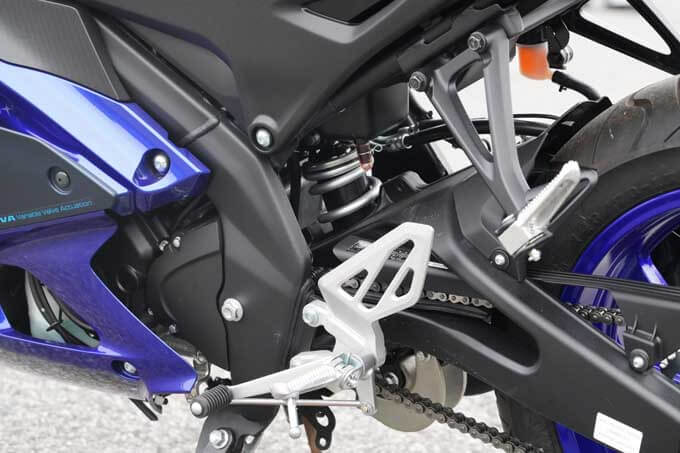 【ヤマハ YZF-R125 試乗記】フルカウルスポーツのエントリーモデルとして好適の20画像