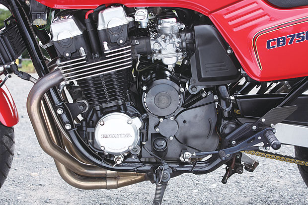Page7】絶妙のバランスで組む、CB750ベースのCB-Fレプリカマシン