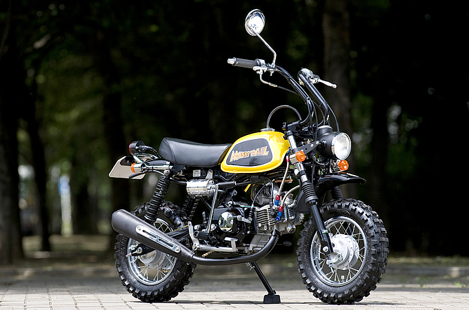 Page5 Honda Monkey Classic Scrambler 特集記事 バイクブロス