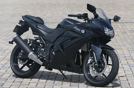 カワサキのフラッグシップモデルであるZX-10RやZX-6Rなどのレーシングイメージで、スポーティーなスタイリング。ただし跨ってみれば実にフレンドリーな乗車姿勢。よりアグレッシブなスタイリングとなった2013年モデルも待ち遠しいところ。