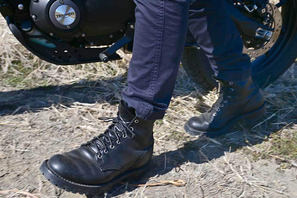 【WESCO WARREN×TRIUMPH SCRAMBLER 400 X】ウエスコのレースアップブーツ「ウォーレン」＆中免で乗れるトライアンフ「スクランブラー400X」 09画像