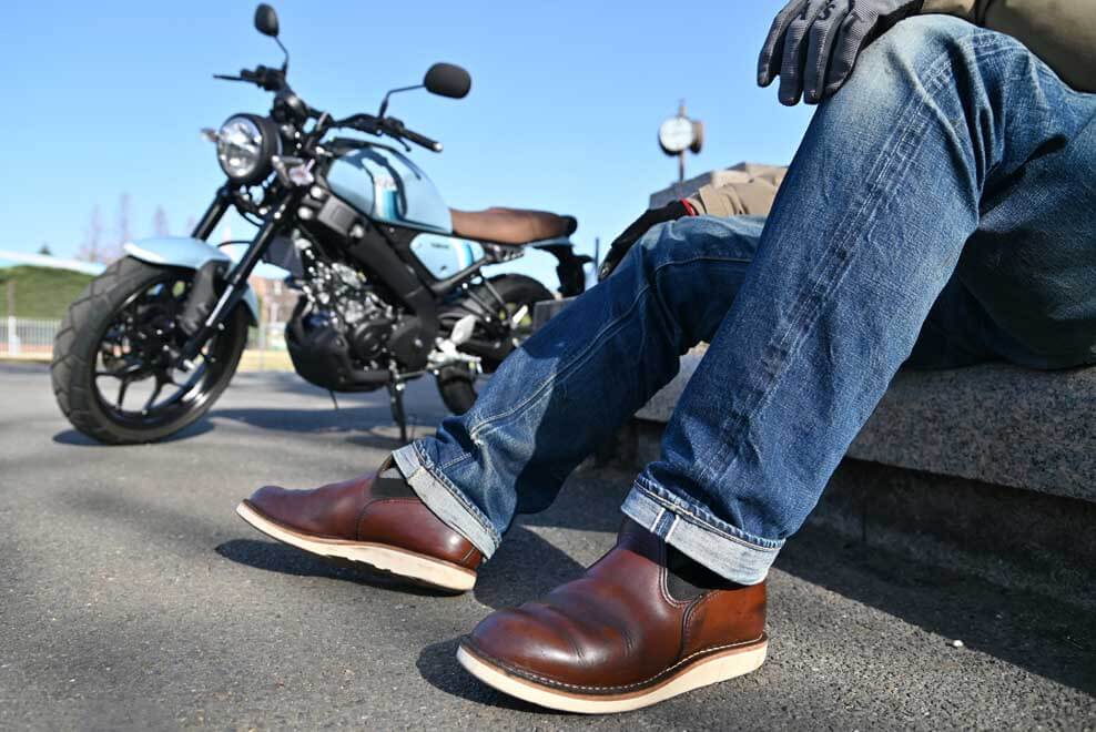 【WESCO ROMEO×YAMAHA XSR125】ウエスコのスリップオンモデル「ロメオ」＆ヤマハが本気で手掛けた原付二種モデル「XSR125」 04画像