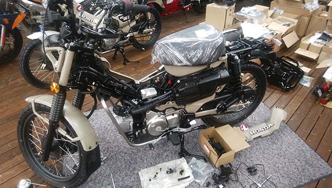 ゆるカブ第百三十七回「CT125ハンターカブがきた！」05画像