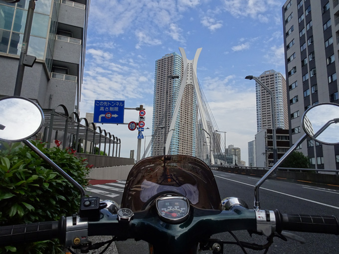 ゆるカブ第百五十四回「タワマンそびえる東京下町をカブ散歩」02画像